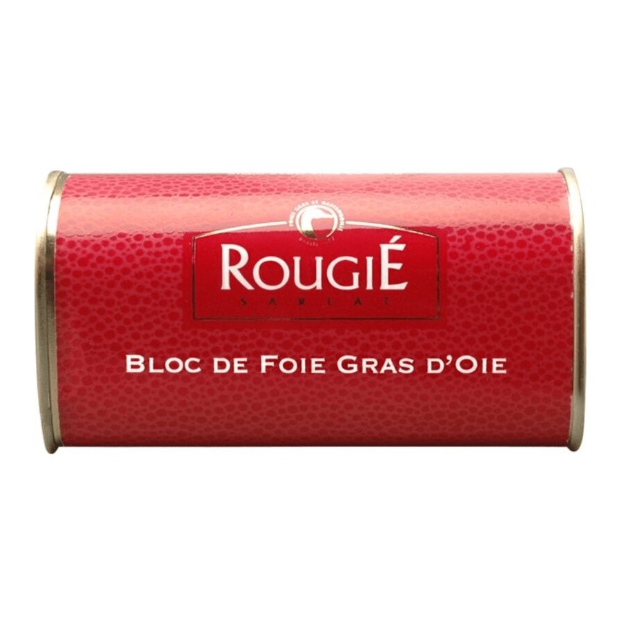 Lata bloc de foie gras de oca Rougié 145 g