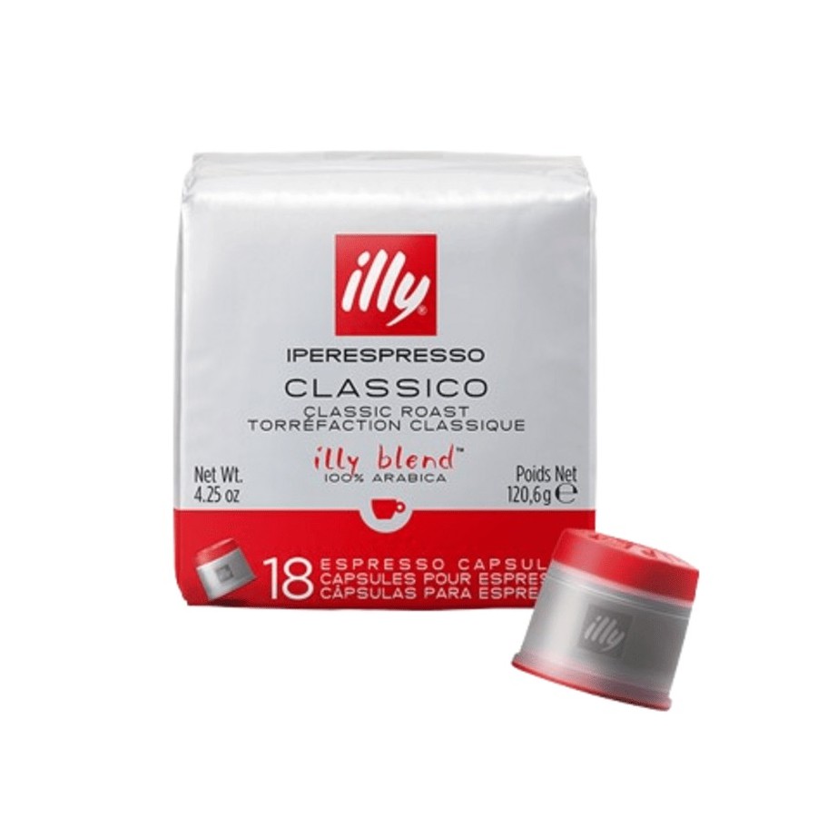 Paquete cápsulas illy Iperespresso Classico 18 uds.