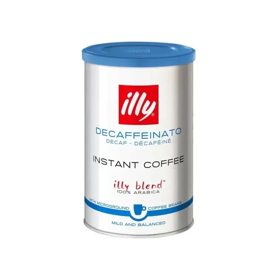 café soluble descafeinado illy 95 g