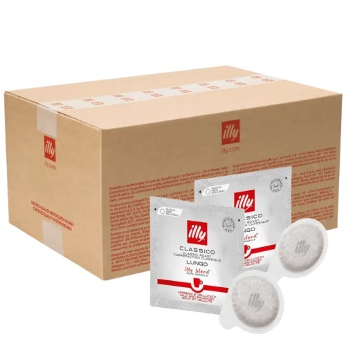 Caja cartón cápsulas de papel illy Classico